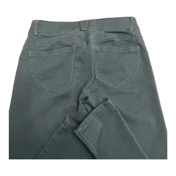 Democracy Blue Ab Technology Tummy Control Panel Mid Rise Ankle Pants Size 2 - Picture 6 of 14